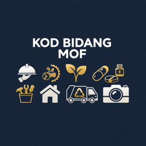 kod bidang mof