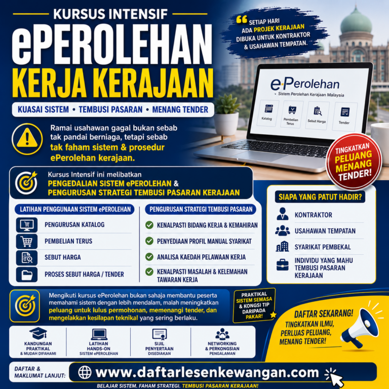 kursus eperolehan